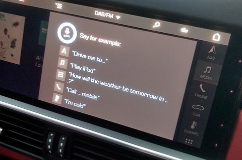 cayenne coupe infotainment