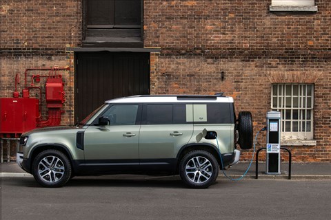 Land Rover Defender hybrid: rough and ready for silent e-running